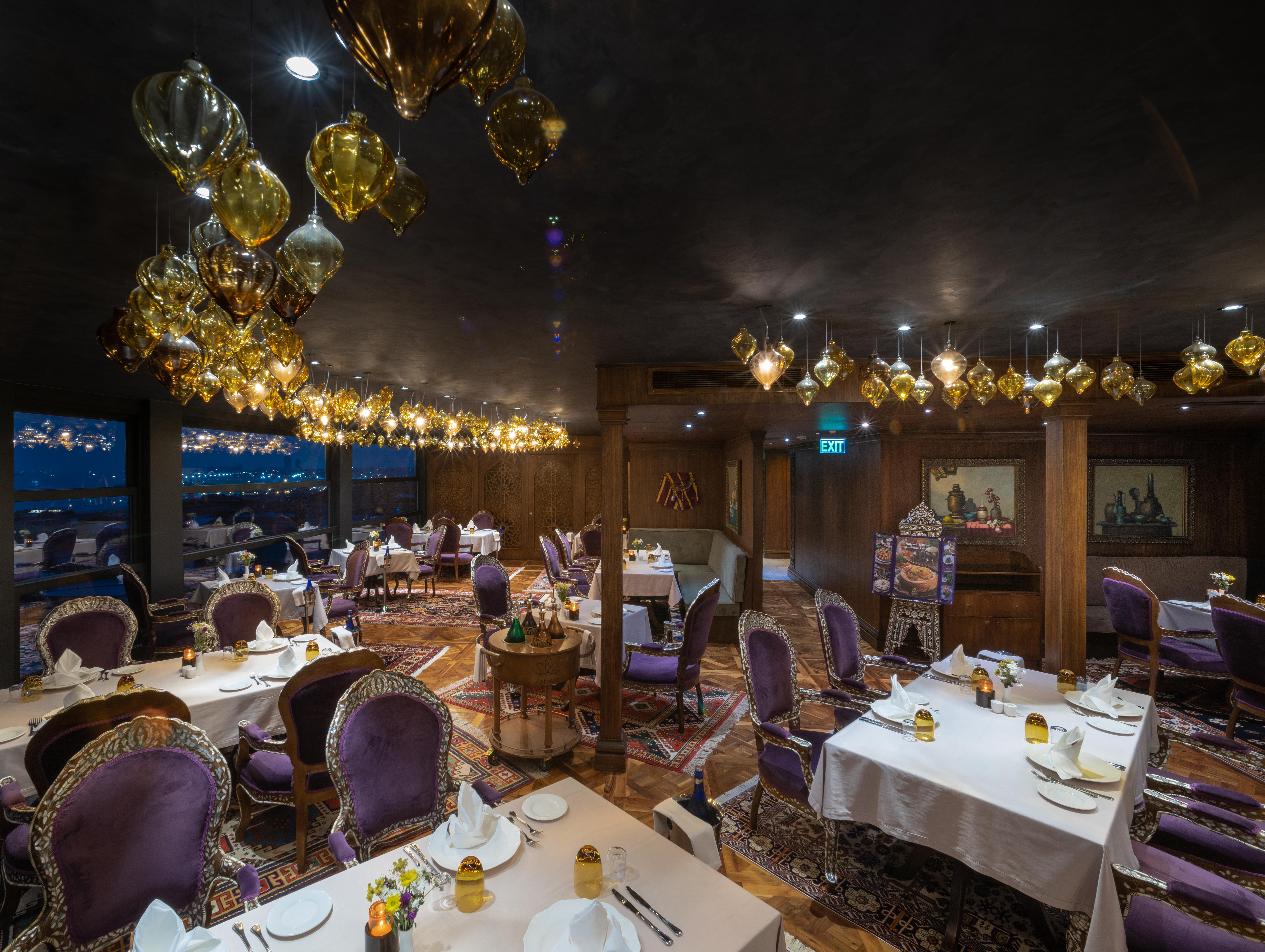 Ajwa Sultanahmet - Preferred Hotels Lvx Collection Istanbul Exterior foto The interior of the restaurant