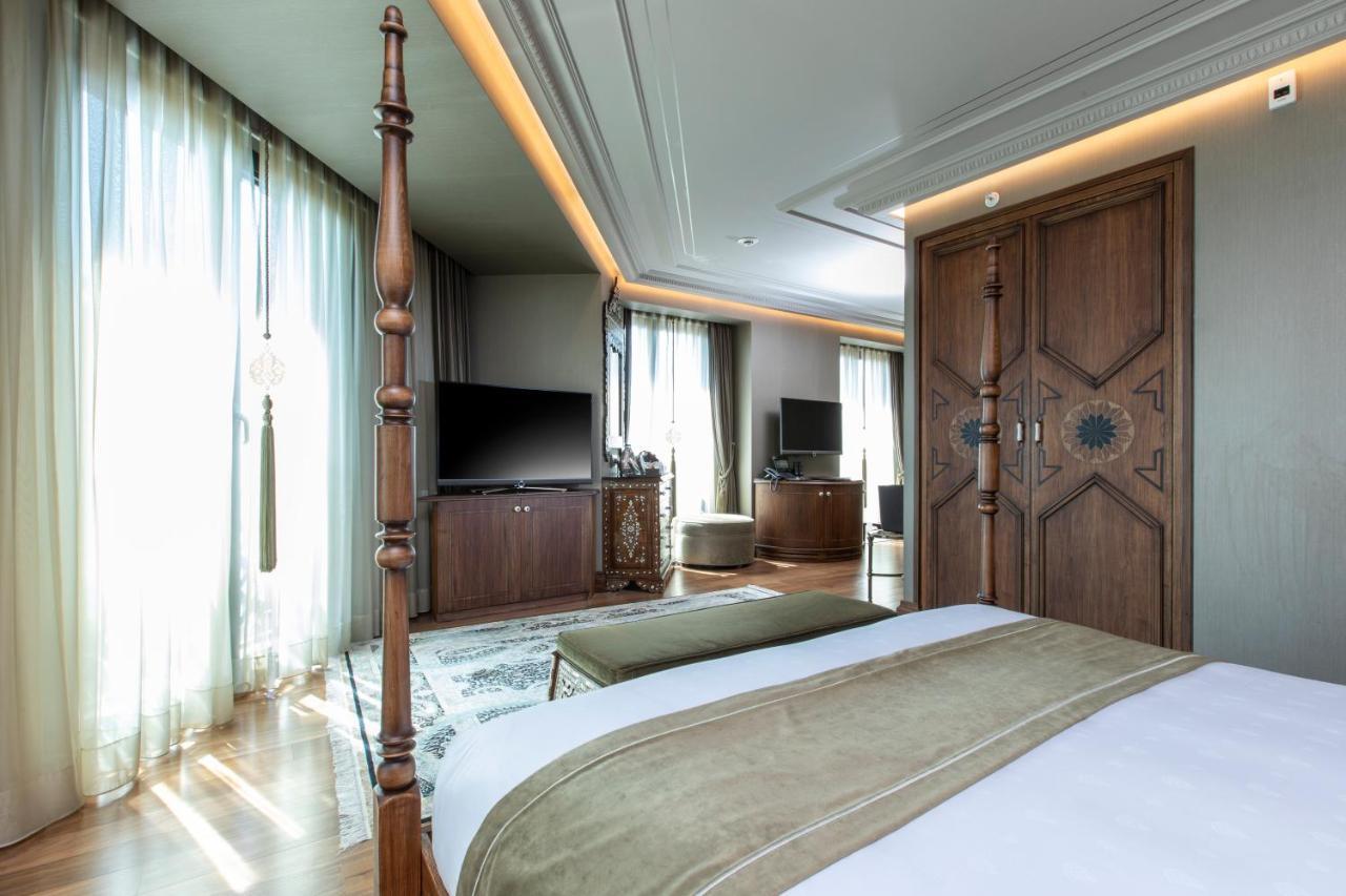 Ajwa Sultanahmet - Preferred Hotels Lvx Collection Istanbul Exterior foto A bedroom at the hotel